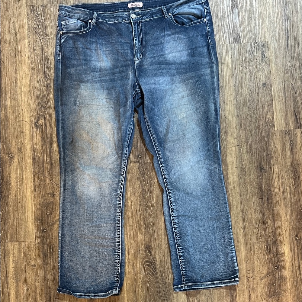 Women's Blue Boot Cut Jeans